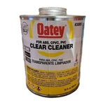 Oatey 30795 Clear Cleaner 32-OUNCE Large For Abs, Cpvc, Bulk Can New. Price: $14.99.