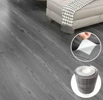 54 Sq.ft Wood Peel And Stick Floor Tiles, 36 Pack Grey Vinyl, No Residue New. Price: $55.99.