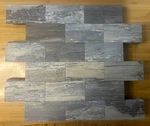 Open Box 10-PACK Light Rustic Reovatile Peel/stick Backsplash 11.3"X11.5". Price: $39.99.