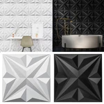 ART3D 12-PACK 19.7" Pvc Wall Panel, Star Textured Design, 32 Sq.ft New. Price: $59.49.