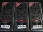 Imperial 4" X 10" Black Cast Iron Arts & Crafts Floor - 3 Registers. Price: $69.99.