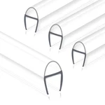 Frameless Shower Door Seal Strip 4 Pack X 39 Inch U For 3/8" Thick Glass Show... New. Price: $60.26.