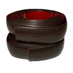 ART3D Brown Peel & Stick Pvc Trim Flexible Wall Baseboard Molding Roll Lot Of 2 Open. Price: $29.99.