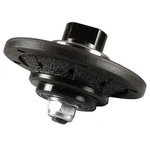 Alpha 3/8" Roundover Vacuum Brazed Wet Profiler Wheel Used. Price: $135.00.