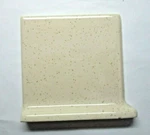 1 Cove Base Left Outside Corner Wall Tile Wheeling 4-3/8 Brown Specks Beige Open. Price: $29.90.