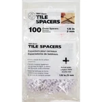 Tavy Basix 1/8" 3MM Plastic Tile Cross Spacers 100 Count New. Price: $9.00.