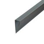 Outwater Plastic J Channel Fits Material 1/4 Inch Thick Silver Pvc Cap Moulding New. Price: $99.99.