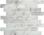 Ackland AKM-G-DR12X12IL-CA Dravyn 12" Glass Stone Frosted Stravine New. Price: $180.01.