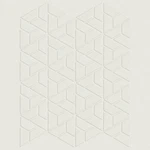 Shaw 590TS Technicolor Dreams - 10" X 11" Specialty Geometric Pearly White New. Price: $30.79.