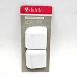Daltile Restore 2" X In Radius Bullnose Corner Ceramic Trim Bright White New. Price: $5.95.