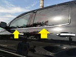 Sizver Polished Stainless Steel Window Sills Trims For 2014-2018 Chevy Silver... New. Price: $92.58.