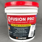 Custom Cbp Fusion Single Component Stain Proof Grout Bright White 1 Gallon New. Price: $88.95.