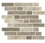 Msi Driftwood Interlocking 11.63IN X 13.63IN Matte Glass Tile Floor Wall New. Price: $10.99.
