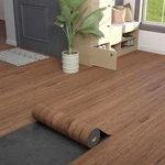 Oxdigi Walnut Wood Plank Vinyl Flooring Roll 24"X393" Waterproof Peel & Stick New. Price: $86.54.