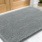 Absorbent Non Slip Chenille Door Mat For Muddy Paws Washable Entrance Rug New. Price: $88.99.