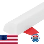 Uxcell 157 Inch Flexible Quarter Round Molding Silicone Peel And Stick Trim New. Price: $57.49.