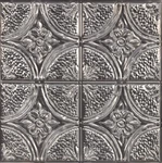 Antique Silver Faux Tin Peel And Stick Backsplash Tiles 10X10 4 Pack NH3922 New. Price: $21.92.