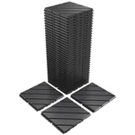 36 Pack Interlocking Deck Tiles, 12"X12" Patio Pavers, Heavy Duty Plastic Outdoo New. Price: $130.04.