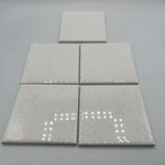 Pcs American Olean 1/4" Ceramic Tile Salt & Pepper #45 Black Speckled Glossy Open. Price: $15.00.