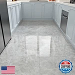 Westick 20 Pcs Gloosy Cement Gray Marble Peel And Floor Tile For Bedroom New. Price: $78.45.