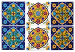 Set Of 6 Home Decor Moroccan Interior Exterior Ceramic Wall Tiles Inch New. Price: $139.00.