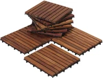 Ez-floor Interlocking Flooring Tiles Solid Teak Wood Oiled Finish (set Of 10) New. Price: $123.71.