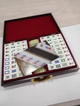 Yellow Mountain Imports Classic Chinese Mahjong Game Set Emerald With 148 Tiles New. Price: $169.99.