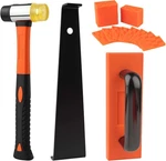 43-PIECE Laminate Flooring Tools With Sturdy Double-ended Hammer, Steel Return New. Price: $34.00.