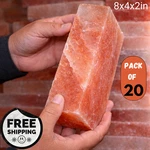 Himalayan Pink Salt Blocks 8X4X2 Pack Of 20, Natural Cooking Grilling Brick New. Price: $251.99.
