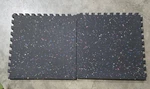 Norsk Multi Purpose Floor Tiles 12 Pack Black With Colors Paint Dots (38D) New. Price: $135.98.