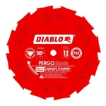 Diablo D1012LF 10" X 12-TEETH Pergoblade Saw For Laminate And Wood Floori New. Price: $89.99.
