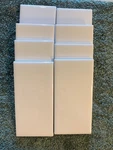 8 Pc. (1 Sft) 3 X 6 Daltile Rittenhouse SQUARE-K101 White Ceramic Wall New. Price: $22.95.