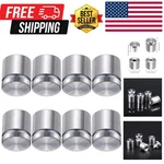 8 Pcs Sign Standoff Screws Stainless Steel Wall Mounts Glass Acryl... New. Price: $23.99.
