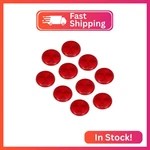 Yinaolan 10 Pack 3 Inch Red Self Adhesive Round Reflectors, Road Safety Stick-on New. Price: $18.01.