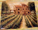 Tile Backsplash Ceramic Margosian Cardella Winery Vineyard CERP-379 New. Price: $28.00.