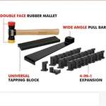 Goldblatt Pro Laminate Wood Flooring Installation Kit Tool For New. Price: $39.99.