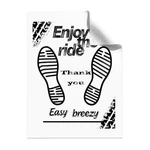 Disposable Paper Car Floor Mats For Interior, 100 Pack 16 X 20 New. Price: $44.98.