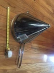12" Kitchen Stainless Steel Silver Round Fine Mesh Chinois China Cap Strainer New. Price: $54.99.