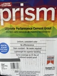 Custom Prism Ultimate Performance Grout - Lb Winter Gray PG33517T New. Price: $39.95.