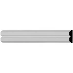 Ekena Millwork CHA02X01HI 2"H 5/8"P 94 1/2"L Hillsborough Chair Rail New. Price: $15.79.