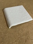 Pc. Mayan White A4402 Radius Bullnose Ceramic Daltile 4-1/4" Free Ship Open. Price: $21.00.