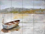Boat Tile Backsplash Wilder Rich Country Life Art Ceramic Mural OB-WR760 New. Price: $125.00.