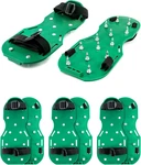 Qwork Gunite Spiked Shoes With 3/4 Short Spikes Perfect For Epoxy Floor, Overla New. Price: $18.98.