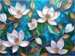 Tile Mural Elegant Magnolia Flowers Kitchen Bathroom Shower Wall Art Backsplash New. Price: $37.91.