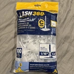 (100-PK) Qep 3-CORNER Tile Leveling Stems 1/16" 99736 New. Price: $9.99.