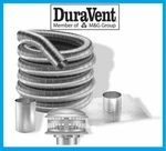 Duravent 4DFA-25K Aluminum 4" Inner Diameter Duraflex Flexible Liner Kit 25' New. Price: $139.99.