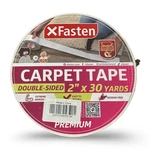 Xfasten Indoor Outdoor Carpet Tape For Area Rugs 2" 30 Yards New. Price: $18.99.