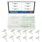 90 Pcs Sticky Pcb Spacer Adhesive Insulated Standoff Locking Snap-in Posts New. Price: $21.19.