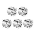 Uxcell 5PCS Stainless Steel Spacer Bore 3/4" 1/2", Silver New. Price: $14.82.