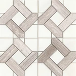 Emser Tile M05ALLU1212MMA Alluro - 12" X Square Basketweave Off White New. Price: $73.74.